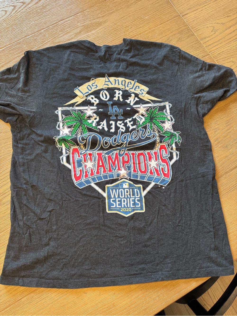 Born X Raised LA Dodgers Champions World Series 2020